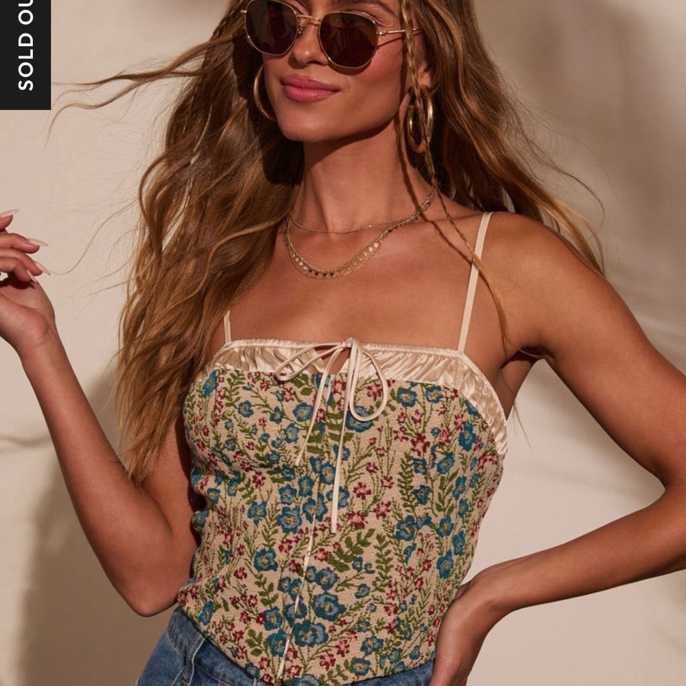 Vici Multicolor Floral Camisole